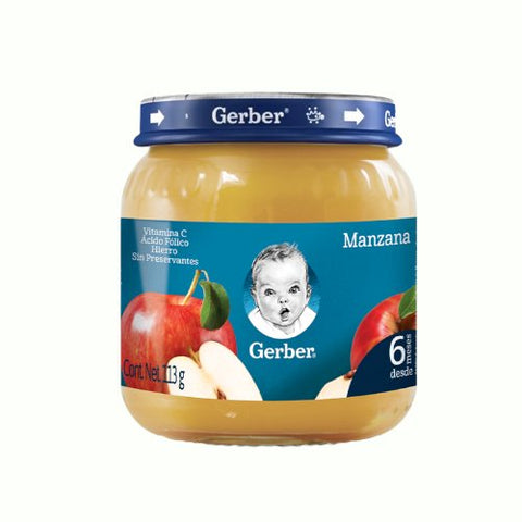 GERBER APPLE PUREE 4OZ - Uplift Things