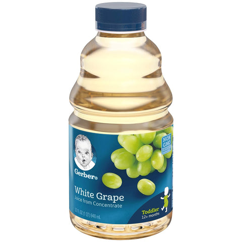 GERBER JUICE 32 OZ - WHITE GRAPE - Uplift Things