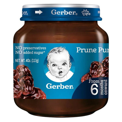 GERBER PRUNE PUREE 4 OZ - Uplift Things