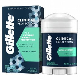 GILETTE DEODORANT 1.7 OZ - CLINICAL ULTIMATE FRESH - Uplift Things