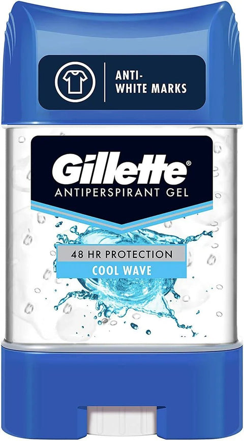 GILLETTE DEODORANT GEL 70ML - COOL WAVE - Uplift Things