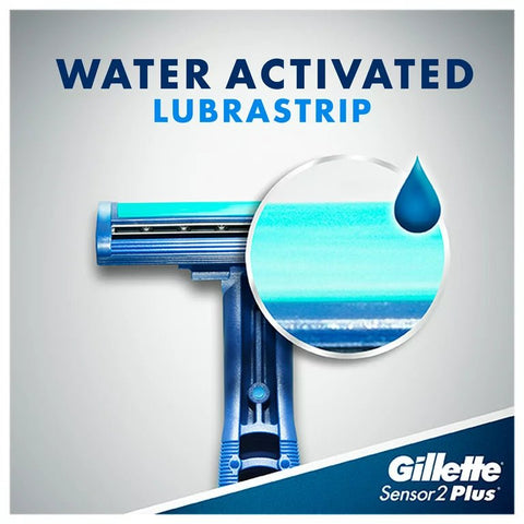 GILLETTE DISPOSABLE RAZOR 5PCS - SENSOR 2 PLUS - Uplift Things