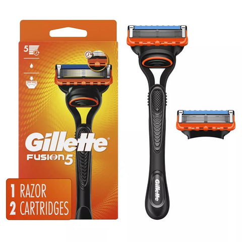 GILLETTE FUSION 5 RAZOR + 2 CARTRIDGE - Uplift Things