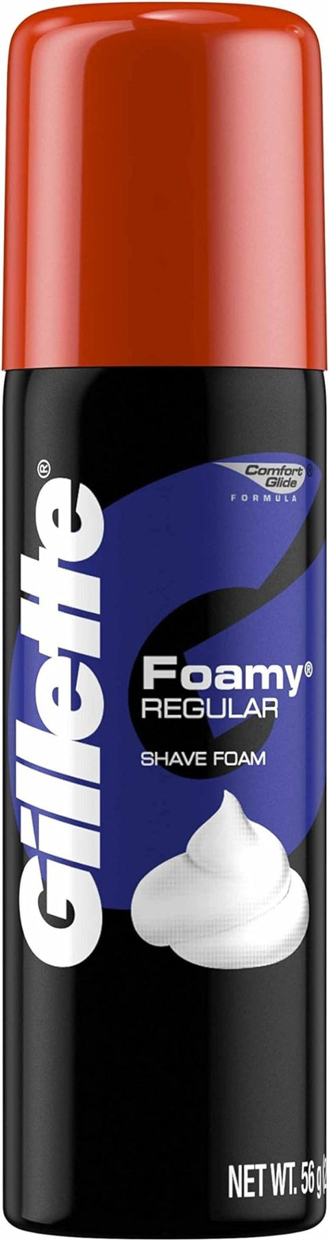 GILLETTE SHAVE FOAM 2 OZ - REGULAR - Uplift Things