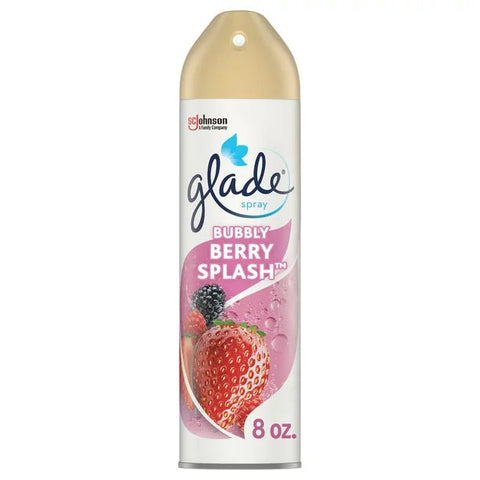 GLADE AIR FRESHNER 8OZ - BUBBLY BERRY SPLASH - Uplift Things