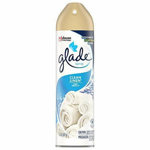 GLADE AIR FRESHNER 8OZ - CLEAN LINEN - Uplift Things