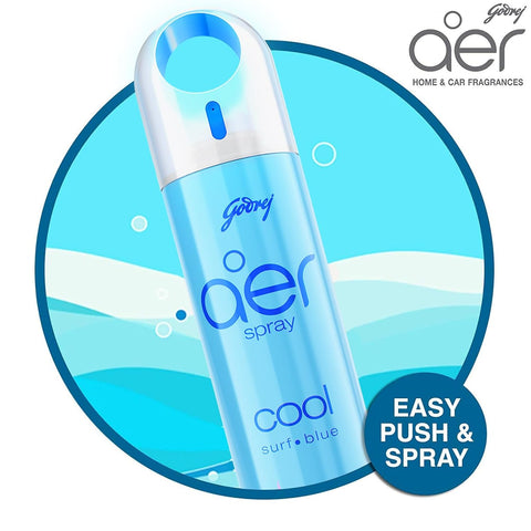 GODREJ AER AIR FRESHNER 220ML - COOL SURF BLUE - Uplift Things