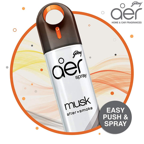 GODREJ AER AIR FRESHNER 220ML - MUSK AFTER SMOKE - Uplift Things