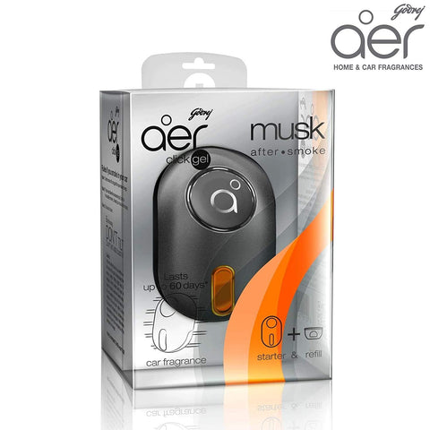 GODREJ AER CLICK GEL 10G - MUSK AFTER SMOKE - Uplift Things