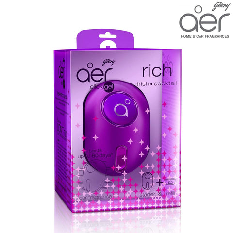 GODREJ AER CLICK GEL 10G - RICH IRISH COCKTAIL - Uplift Things