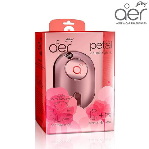 GODREJ AER CLICK GEL 10ML - PETAL CRUSH PINK - Kurt Supermarket