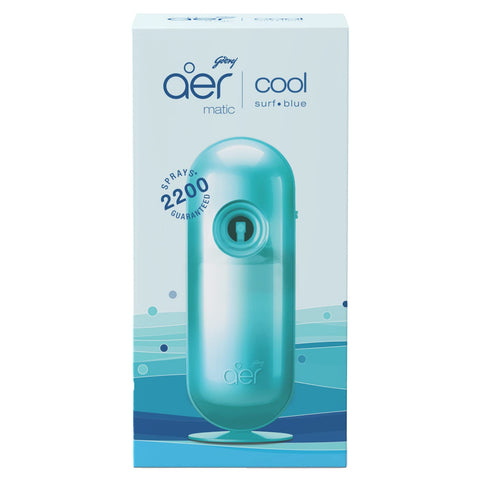 GODREJ AER MATIC KIT 225ML - COOL SURF BLUE - Uplift Things