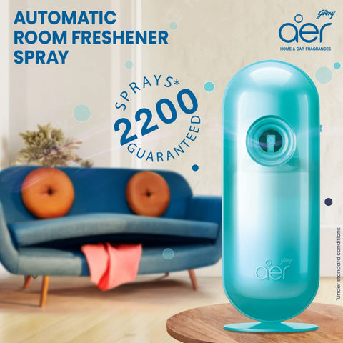 GODREJ AER MATIC KIT 225ML - COOL SURF BLUE - Uplift Things