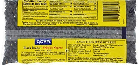 GOYA BLACK BEANS 14 OZ - Uplift Things