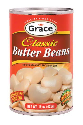 GRACE BUTTER BEANS 15OZ - Uplift Things