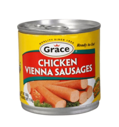 GRACE CHICKEN VIENNA SAUSAGE 140G - Uplift Things