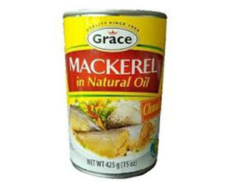 GRACE MACKREL 15OZ - NATURAL OIL - Uplift Things