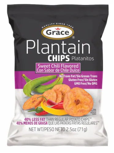 GRACE PLANTAIN CHIP 71G - SWEET CHILLI - Uplift Things