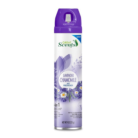 GREAT SCENTS AIR FRESHNER 9OZ - LAVENDER & CHAMOMILE - Uplift Things