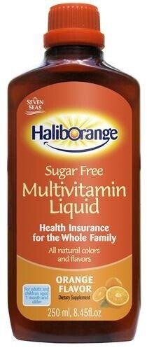 HALIBORANGE MULTIVITAMIN 250ML - ORANGE FLAVOUR - Uplift Things