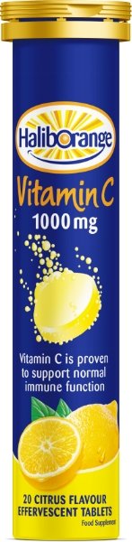 HALIBORANGE VITAMIN C 1000MG - CITRUS 20PCS - Uplift Things