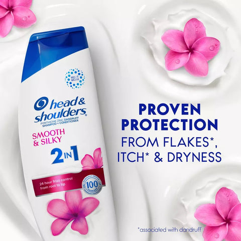 HEAD & SHOULDERS 2 IN 1 12.5OZ - SMOOTH & SILKY - Uplift Things