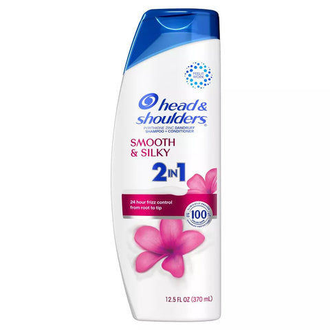 HEAD & SHOULDERS 2 IN 1 12.5OZ - SMOOTH & SILKY - Uplift Things