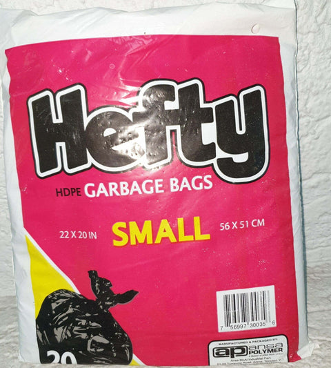 HEFTY GARBAGE 20 BAGS SMALL - Uplift Things