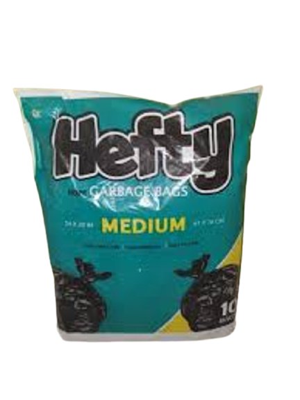 HEFTY GARBAGE BAGS 10PC - MEDIUM - Uplift Things