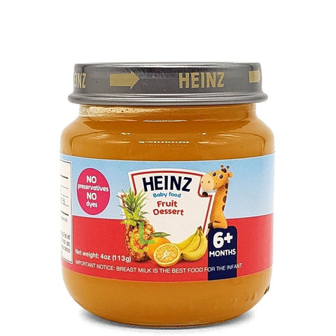 HEINZ BABY FOOD 113G - FRUIT DESSERT - Kurt Supermarket