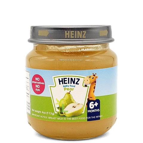 HEINZ BABY FOOD 4OZ -PEAR - Uplift Things