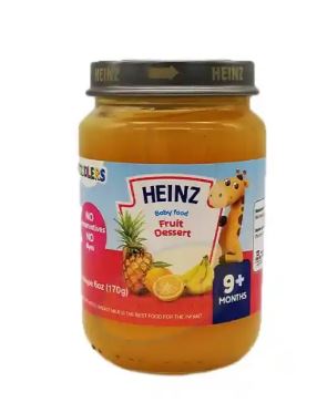 HEINZ BABY FOOD 6OZ - FRUIT DESSERT - Uplift Things