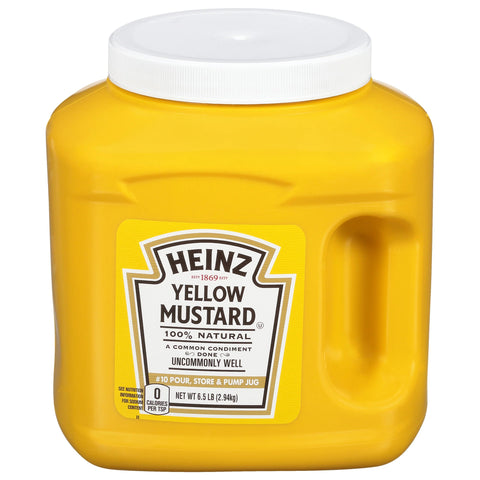 HEINZ MUSTARD 6.5LB 104OZ - Uplift Things