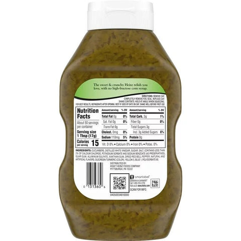 HEINZ SWEET RELISH 26 OZ - Uplift Things