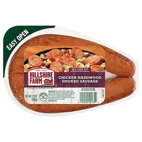 HILLSHIRE CHICKEN SAUSAGE 13OZ - SMOKED HARDWOOD - Uplift Things