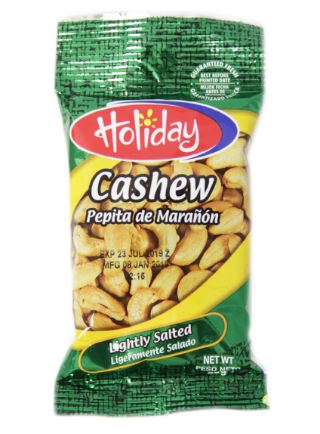 HOLIDAY CASHEW NUT 28G - Uplift Things