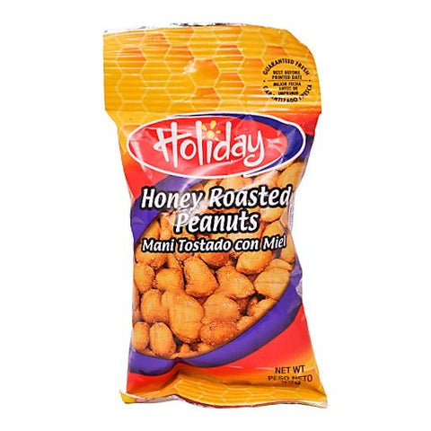 HOLIDAY HONEY ROASTED PEANUTS 32G - Uplift Things