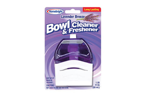 HOMEBRIGHT BOWL CLEANER 1.85OZ - LAVENDER BREEZE - Kurt Supermarket