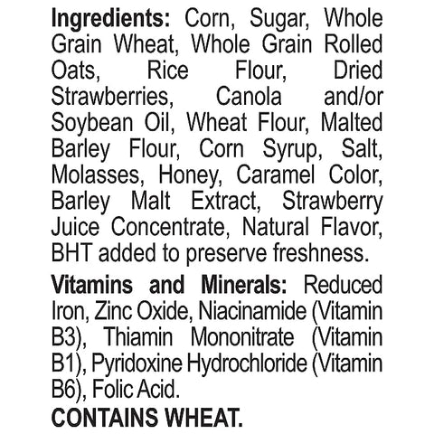 HONEY BUNCHES OF OATS 11OZ - STRAWBERRIES - Uplift Things