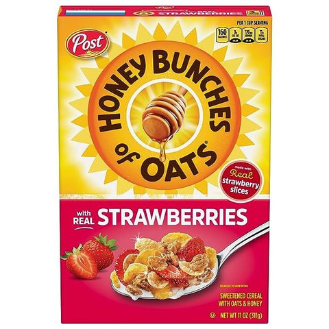 HONEY BUNCHES OF OATS 11OZ - STRAWBERRIES - Uplift Things