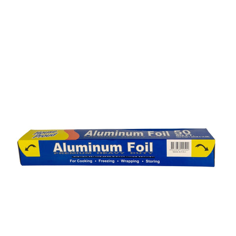 HOUSE PROUD ALUMINIUM FOIL - 50 SQ. FT. HEAVY DUTY 12 INCH - Uplift Things