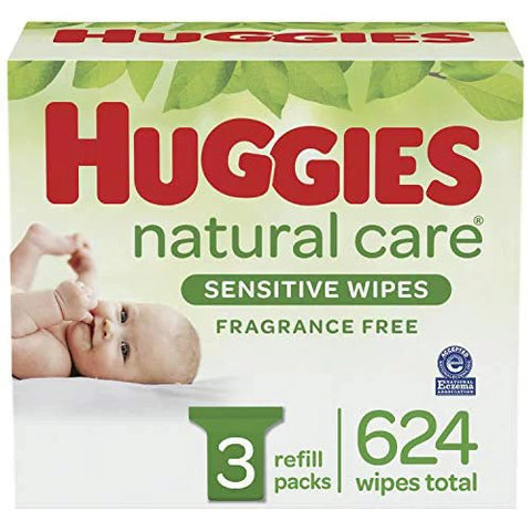 HUGGIES BOX WIPES 624PCS - NATURAL CARE - Uplift Things