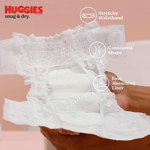 HUGGIES DIAPER STG 5 68PCS - SNUG & DRY - Uplift Things