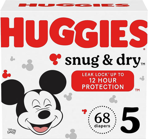 HUGGIES DIAPER STG 5 68PCS - SNUG & DRY - Uplift Things