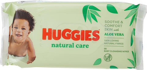 HUGGIES NATURAL CARE 56 WIPES - Uplift Things