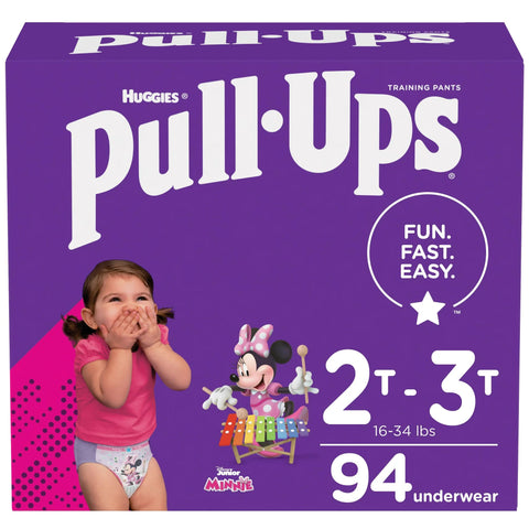 HUGGIES PULL UPS TRAINING PANTS 2T - 3T 94PCS - Uplift Things