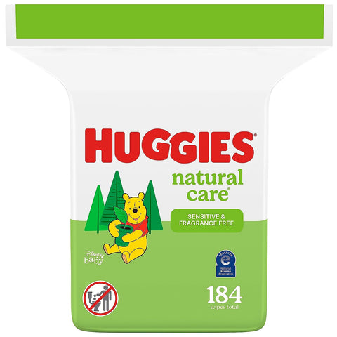 HUGGIES WIPES 184PCS - NATURAL CARE - Uplift Things