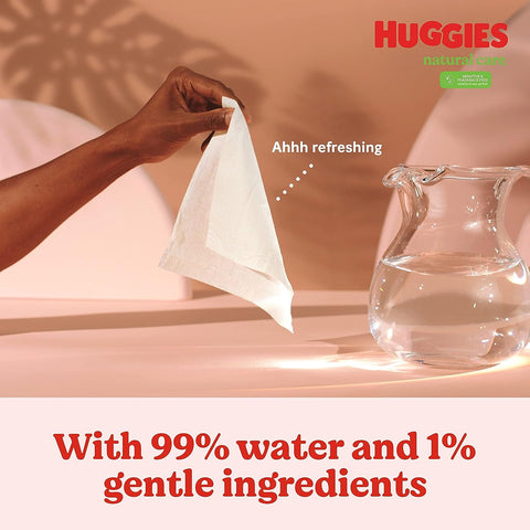 HUGGIES WIPES 184PCS - NATURAL CARE - Uplift Things