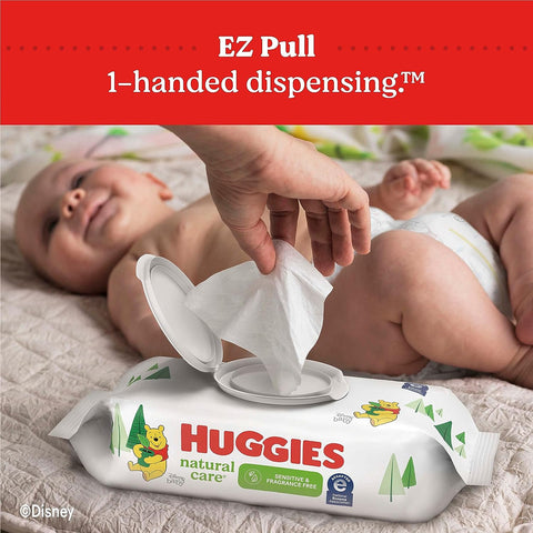 HUGGIES WIPES 184PCS - NATURAL CARE - Uplift Things