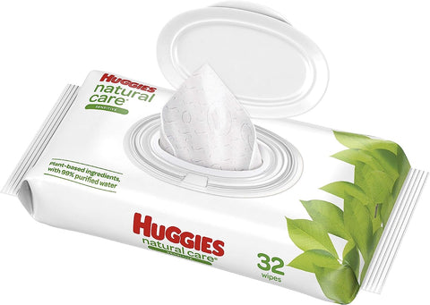 HUGGIES WIPES NATURAL CARE 32PCS - Uplift Things